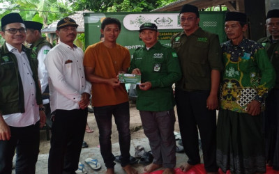 LAZISNU PCNU Ambon Salurkan Bantuan untuk Korban Angin Puting Beliung di Kecamatan Palas