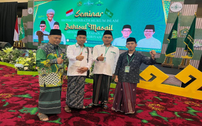 Pengurus Cabang Nahdlatul Ulama (PCNU) Ambon Ikuti Seminar Sistem Istimbath Hukum dan Bahtsul Masail